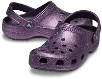 Crocs Kids' Classic Glitter TD Clogs