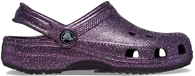 Crocs Kids' Classic Glitter TD Clogs