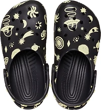 Crocs Kids' Classic Glow Space Clogs