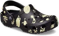 Crocs Kids' Classic Glow Space Clogs