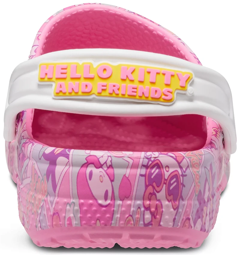 Crocs Kids' Classic Hello Kitty TD Clogs