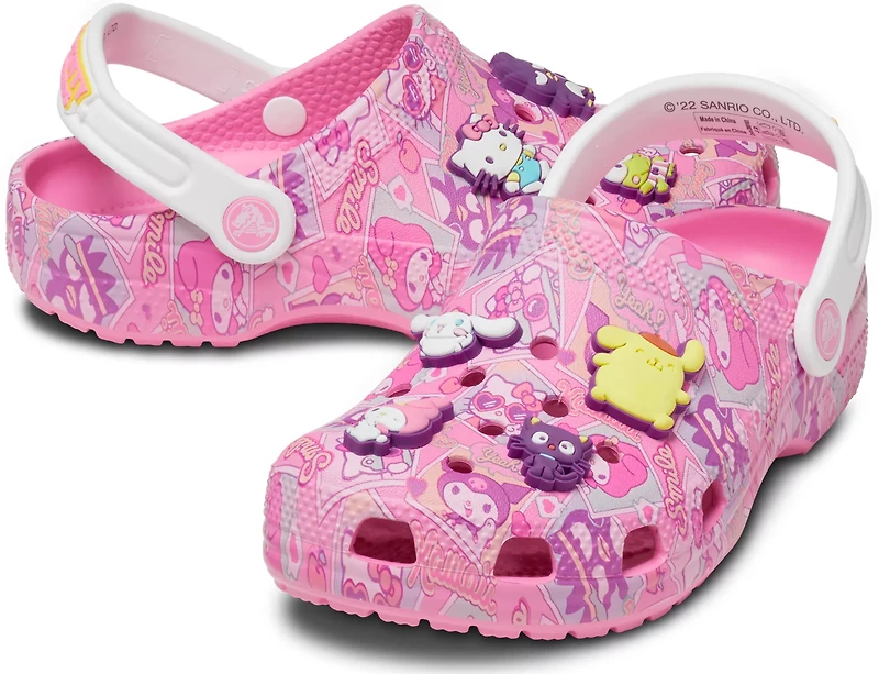 Crocs Kids' Classic Hello Kitty TD Clogs