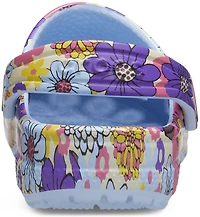 Crocs Kids' Classic Retro Floral PSGS Clogs
