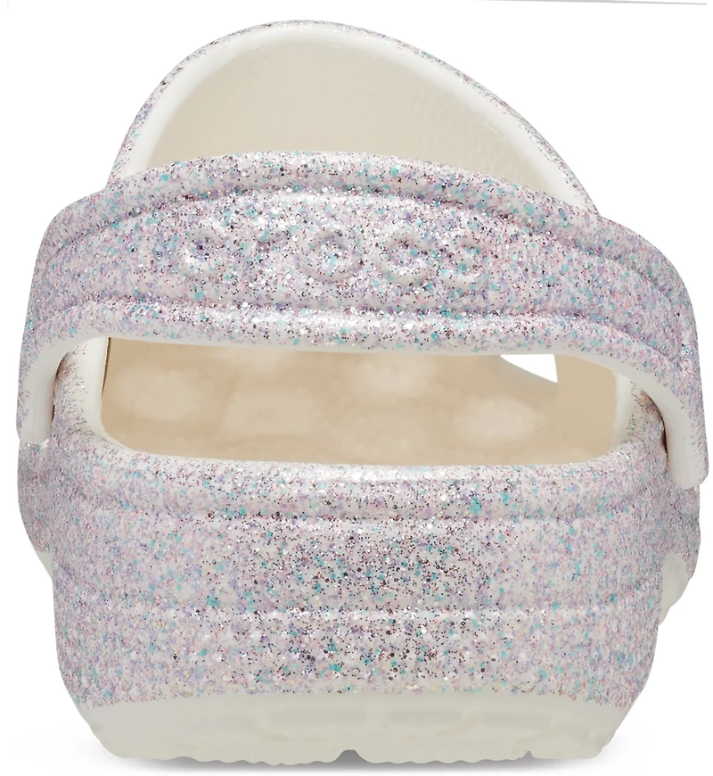 Crocs Toddler Girls' Classic Glitter Clogs