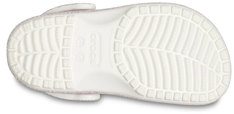 Crocs Toddler Girls' Classic Glitter Clogs