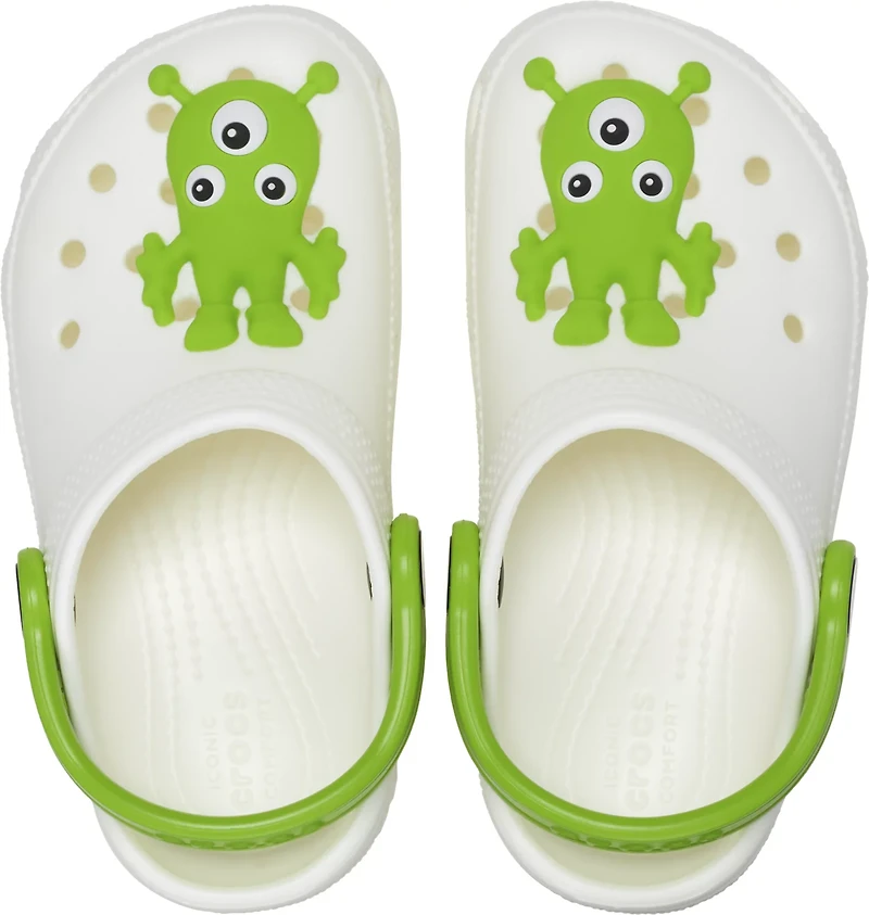 Crocs Toddlers’ Classic Alien Glow Clogs