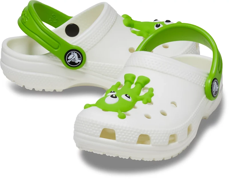 Crocs Toddlers’ Classic Alien Glow Clogs