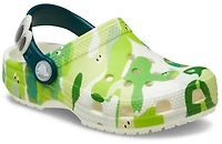 Crocs Toddlers' Classic Glow Slime Monster Clogs