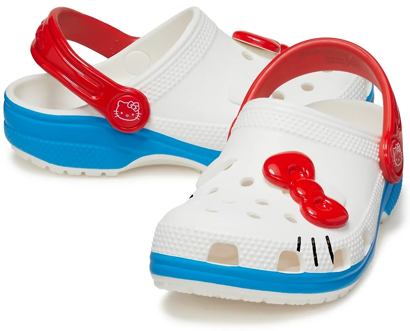 Crocs Toddlers' Classic Hello Kitty Clog