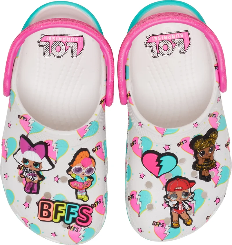 Crocs Toddlers' Classic L.O.L. Surprise! BFF Clogs