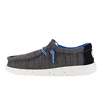 Hey Dude Kids Wally Heathered Mesh PSGS Slip-On Shoes