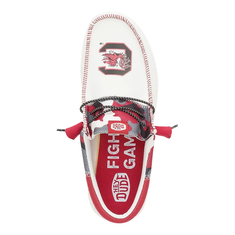 HEYDUDE Men's University of South Carolina Wally Slip-On Shoes