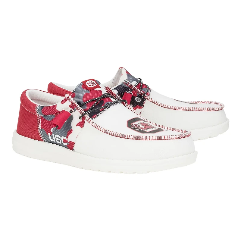 HEYDUDE Men's University of South Carolina Wally Slip-On Shoes