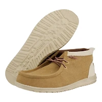 HEYDUDE Men's Wally Mid Salt n Stone Slip-On Mid Top Shoes