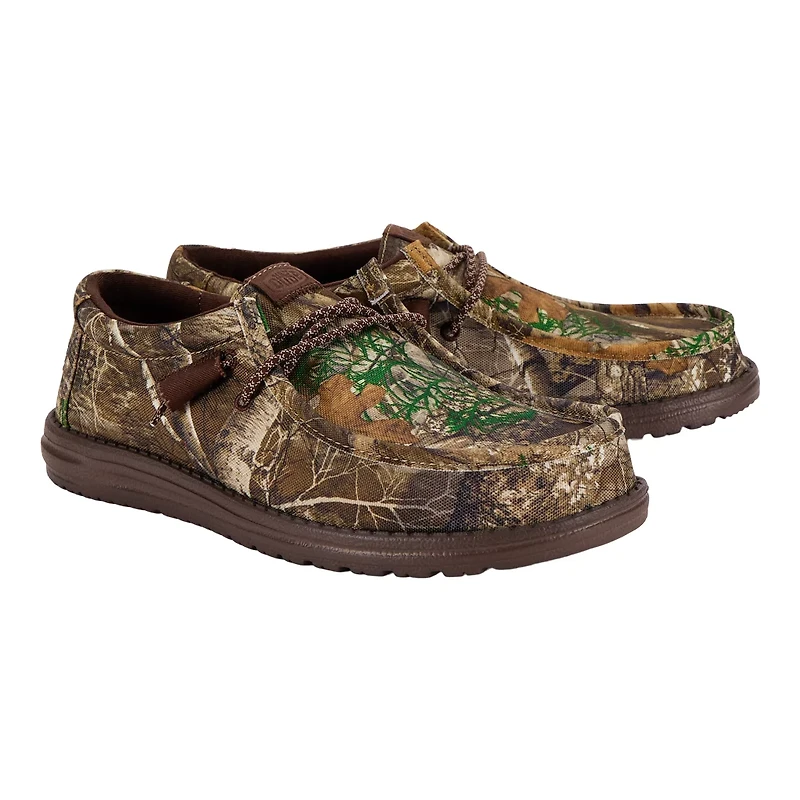 HEYDUDE Men's Wally Realtree Edge Shoes