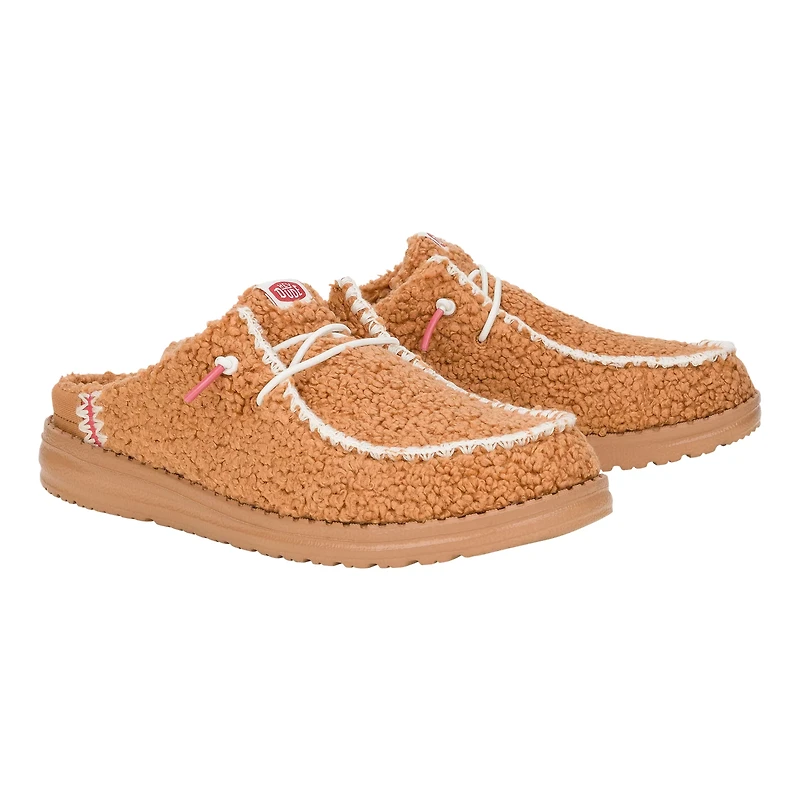 HEYDUDE Women's Wendy Holiday Sherpa Shoes