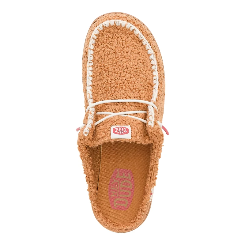 HEYDUDE Women's Wendy Holiday Sherpa Shoes