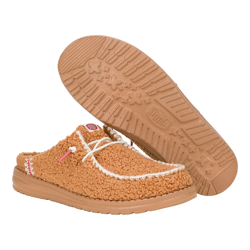 HEYDUDE Women's Wendy Holiday Sherpa Shoes