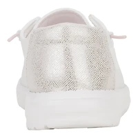 HEYDUDE Women's Wendy Metallic Sparkle Shoes