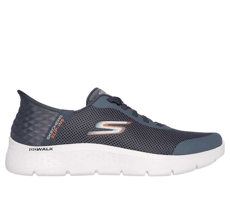 SKECHERS Men's Go Walk Flex Slip Lace up Shoes