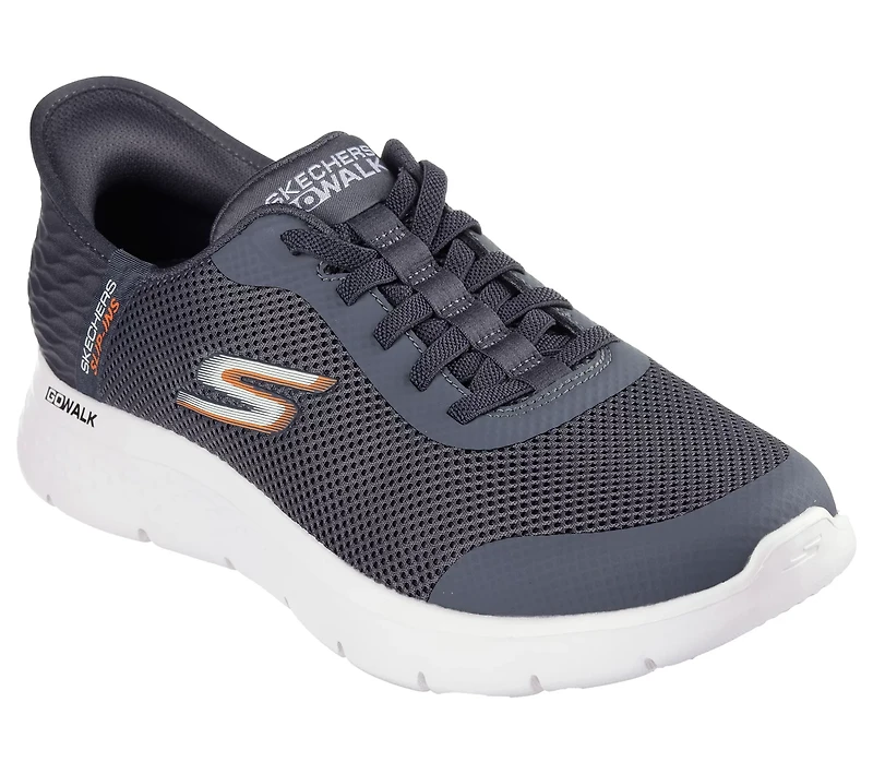 SKECHERS Men's Go Walk Flex Slip Lace up Shoes