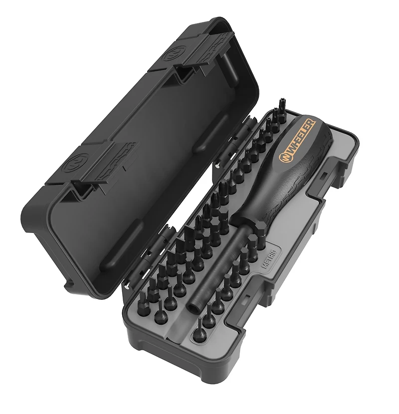 Wheeler Space Saver Screwdriver Set