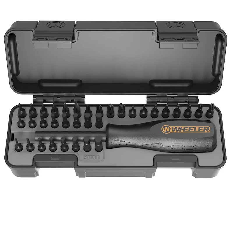 Wheeler Space Saver Screwdriver Set