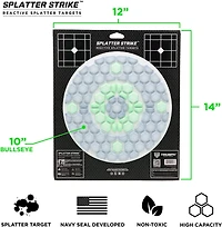 Triumph Splatter Strike Reactive Splatter Bullseye Target
