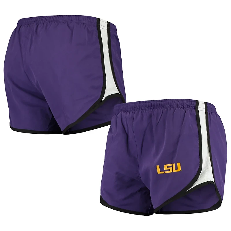 /White LSU Tigers Elite Shorts