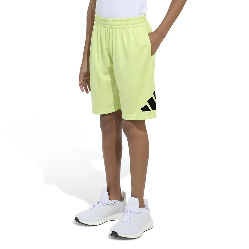 adidas Boys' Essential Big Logo Shorts
