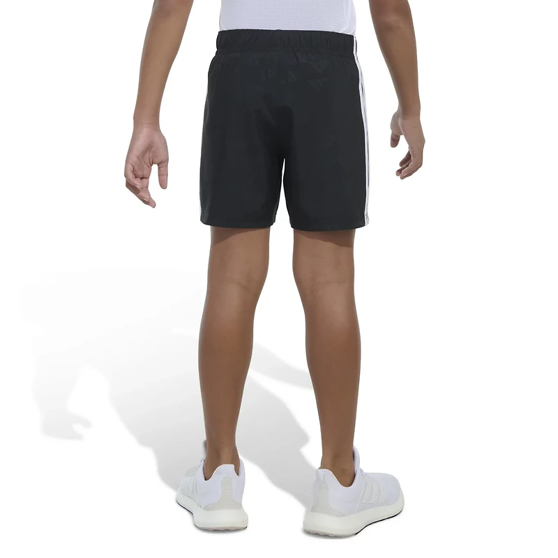 adidas Boys' Legacy Deboss AOP Woven Shorts