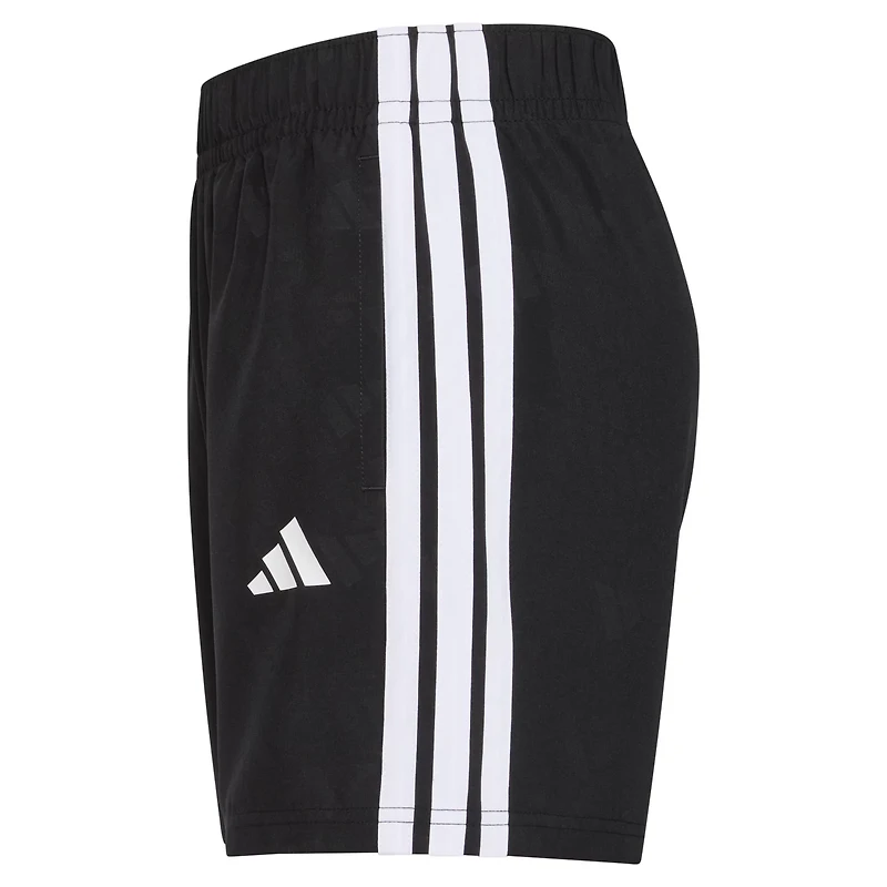 adidas Boys' Legacy Deboss AOP Woven Shorts