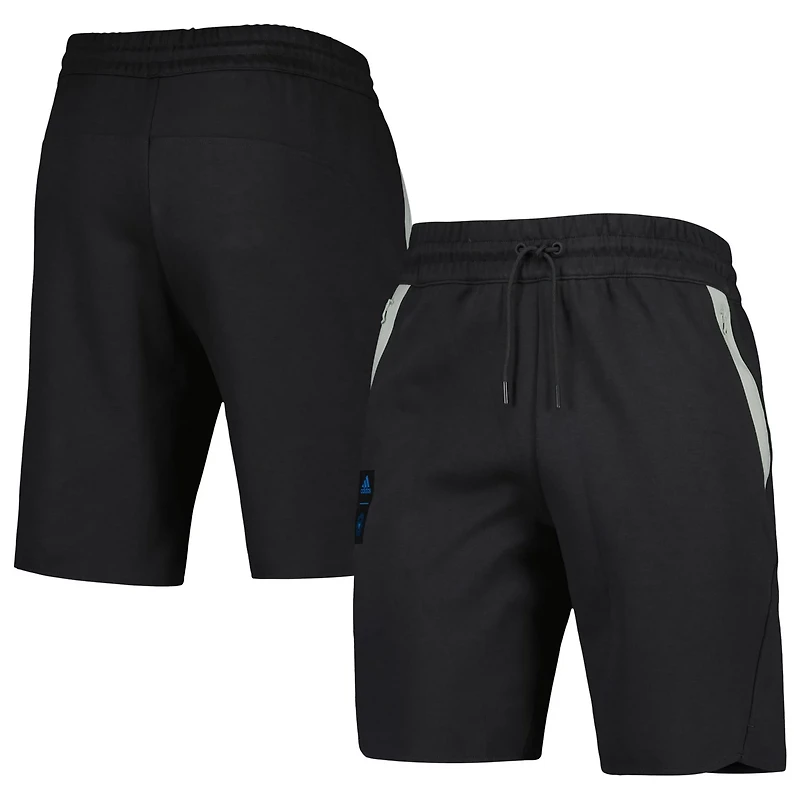 adidas Charlotte FC 2023 Player Travel Shorts