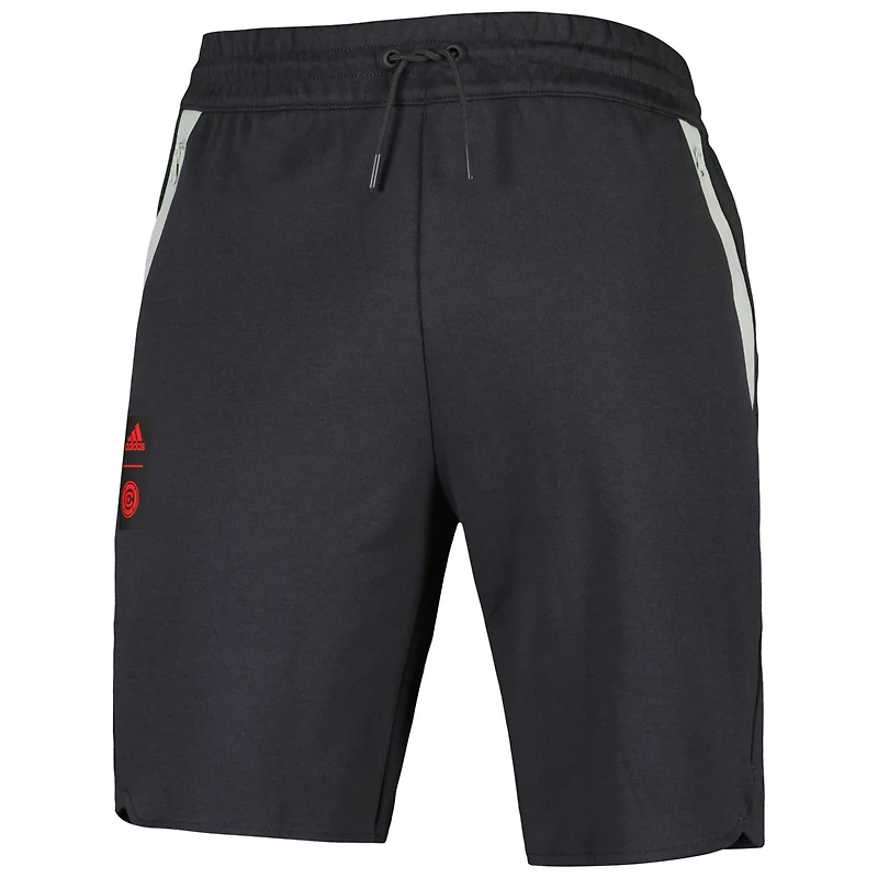 adidas Chicago Fire 2023 Player Travel Shorts