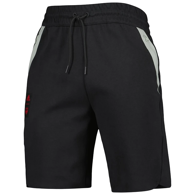 adidas FC Dallas 2023 Player Travel Shorts