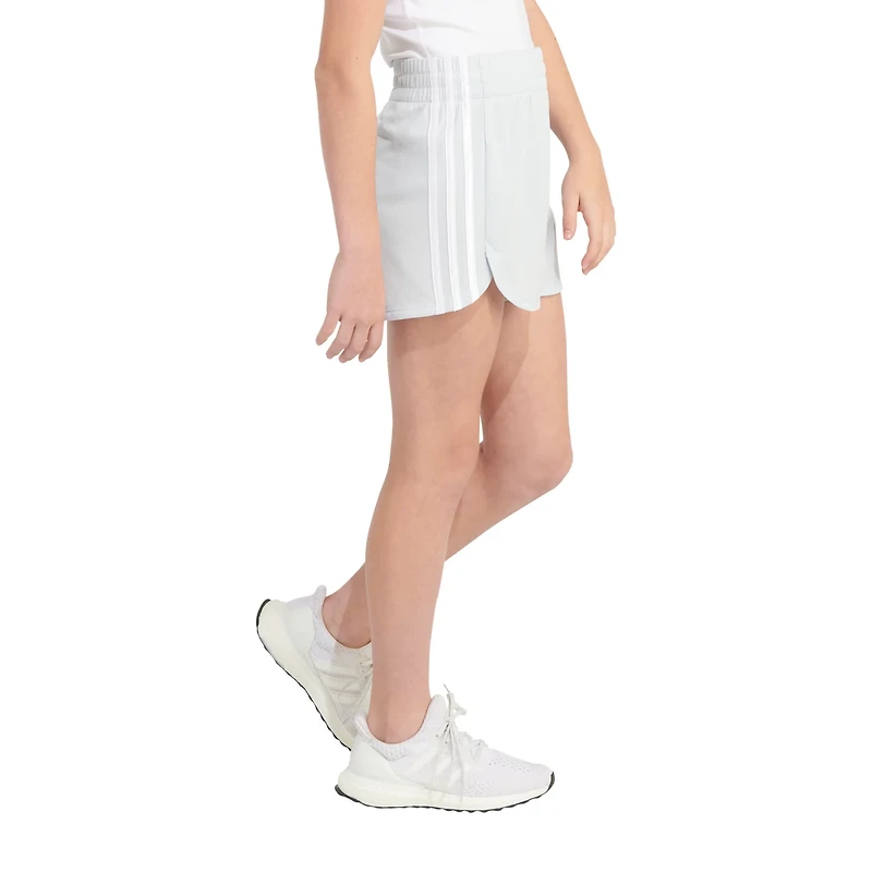 adidas Girls' 3S Pacer Mesh Shorts 3