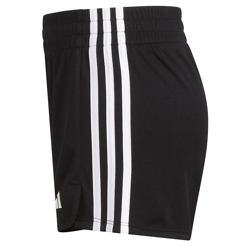 adidas Girls' 3S Pacer Mesh Shorts