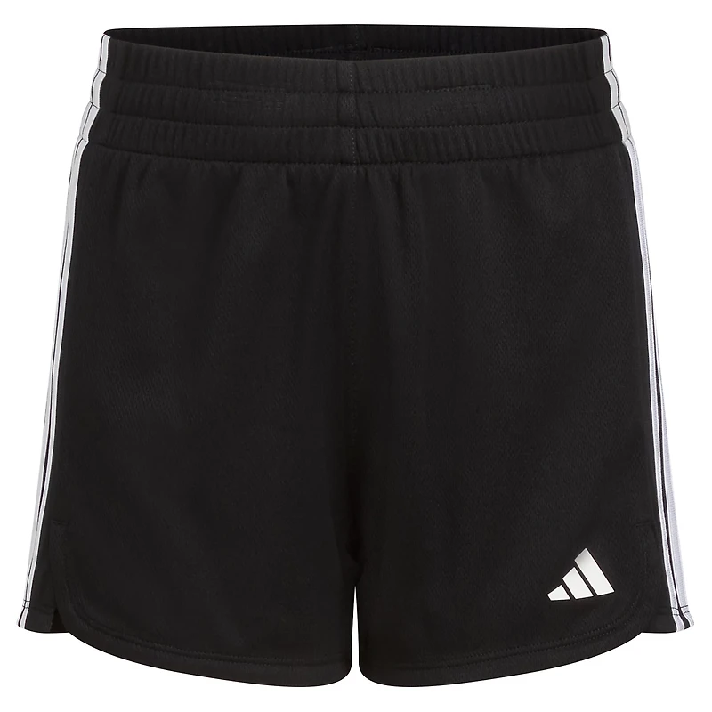 adidas Girls' 3S Pacer Mesh Shorts