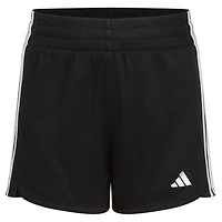 adidas Girls' 3S Pacer Mesh Shorts