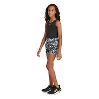 adidas Girls' All Over Print Woven Pacer Shorts 3 in