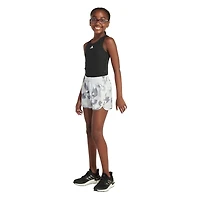 adidas Girls' All Over Print Woven Retro Shorts