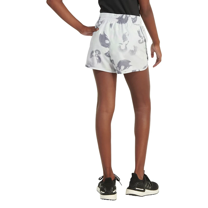 adidas Girls' All Over Print Woven Retro Shorts