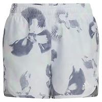 adidas Girls' All Over Print Woven Retro Shorts