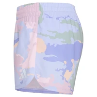 adidas Girls' AOP Woven Pacer Shorts 2-3/4