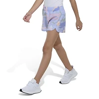 adidas Girls' AOP Woven Pacer Shorts 2-3/4