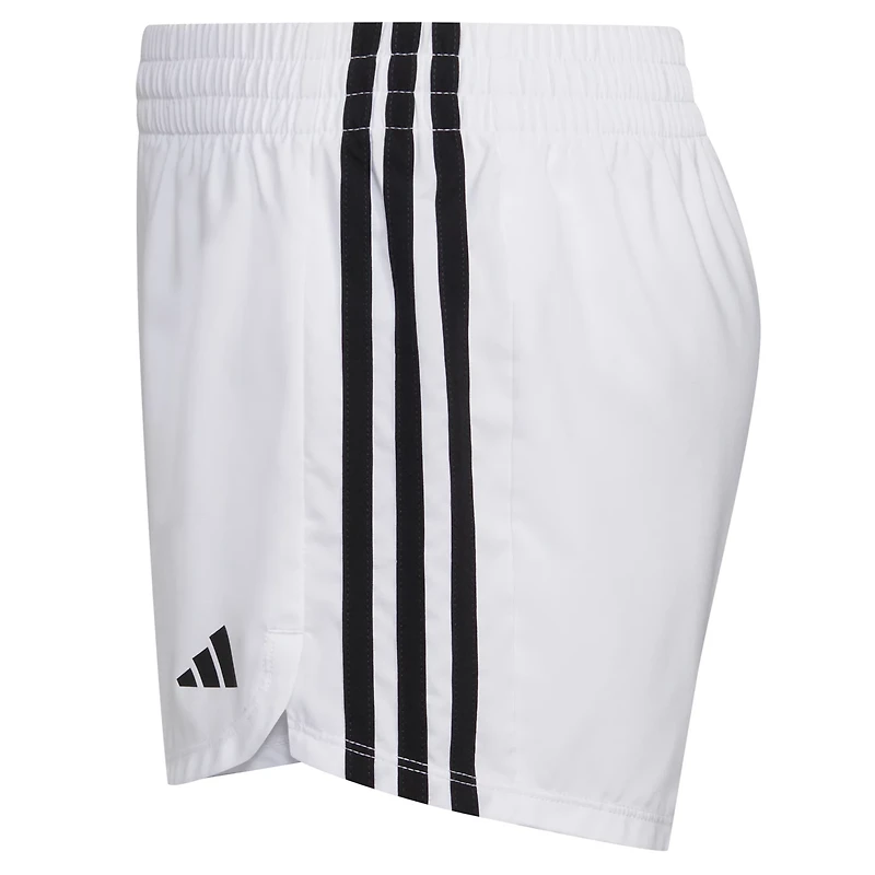 adidas Girls' CLR 3-Stripe Woven Pacer Shorts