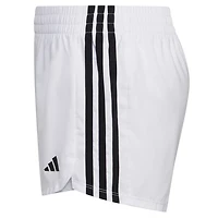 adidas Girls' CLR 3-Stripe Woven Pacer Shorts