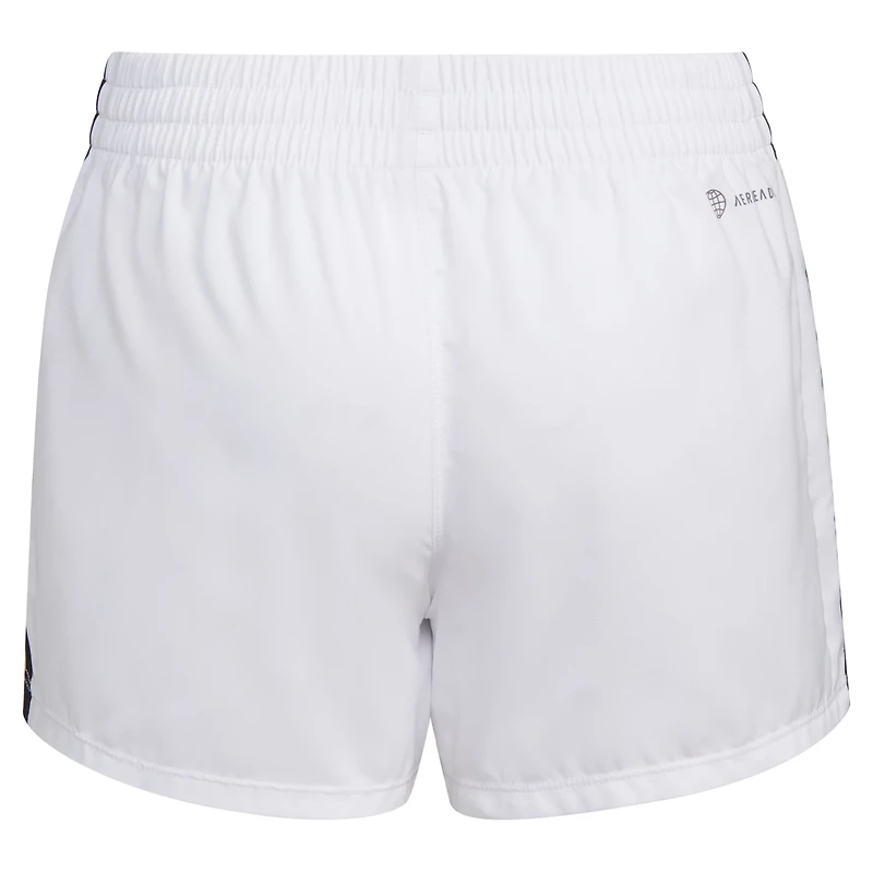 adidas Girls' CLR 3-Stripe Woven Pacer Shorts