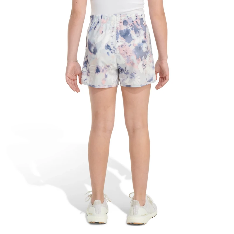 adidas Girls' Printed Woven Retro Shorts 3 in