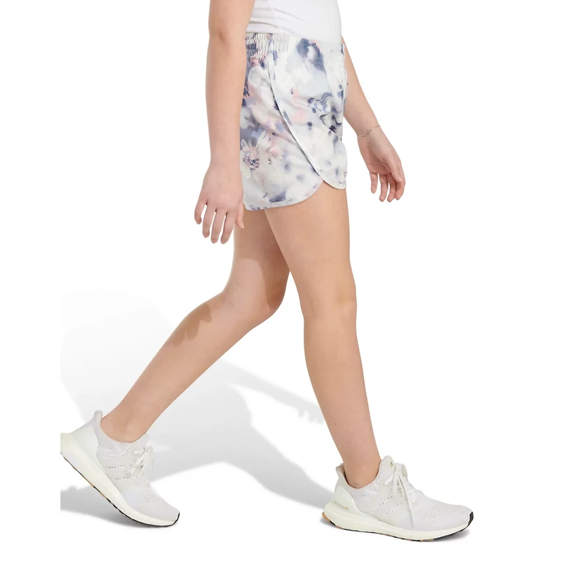 adidas Girls' Printed Woven Retro Shorts 3 in